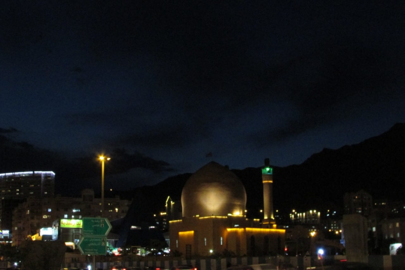 رشدیه در شب - عکس از بابک وحیدی آذر